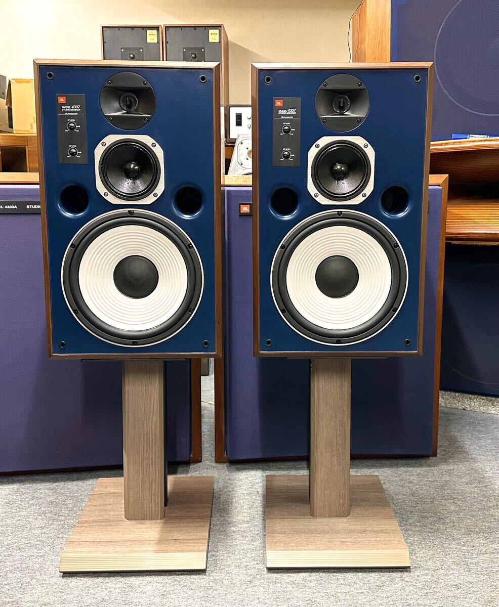 Yahoo!オークション - JBL 4307 スピーカーペア (スタンド付き)動作良