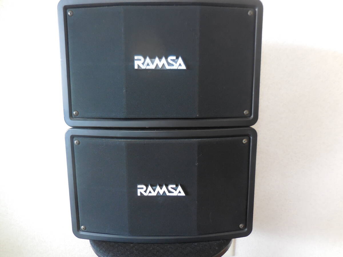Yahoo!オークション - RAMSA ナショナル WS-A70-K 動作品 ペアー