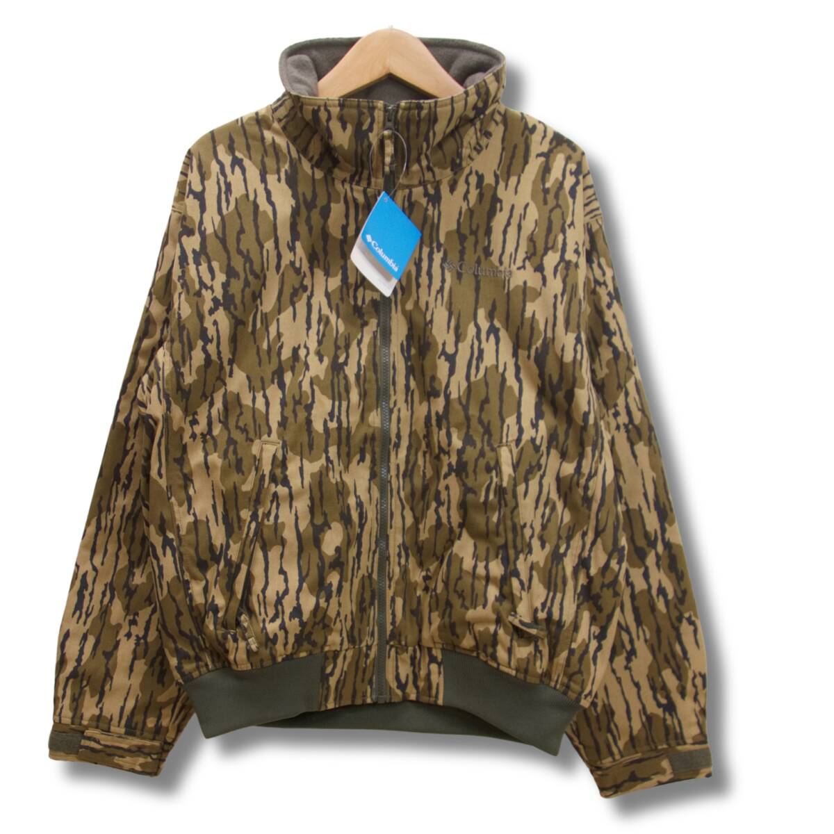 即決 コロンビア 防寒 中綿 ジャケット 迷彩/Lサイズ 送料無料 大きめ