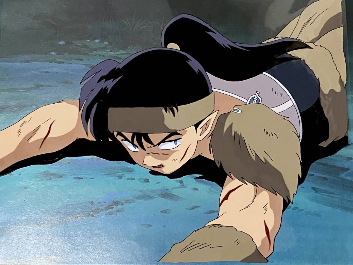 Yahoo!オークション - 犬夜叉 セル画&原画セット 鋼牙／ Cel Genga