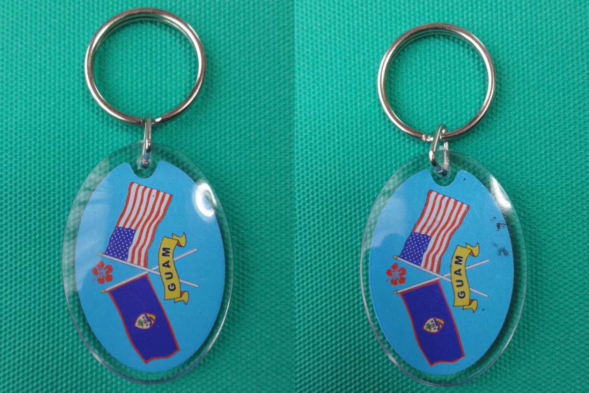 現地にて購入【GUAM グアム キーホルダー 6個セット】USA アイラブ
