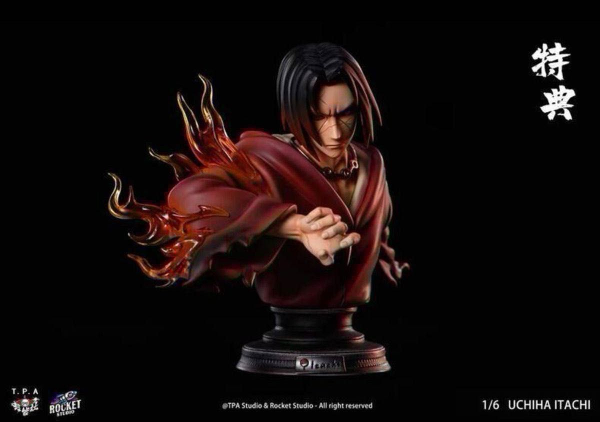 ナルト うちはイタチ 1/6 ガレージキット ガレキ スタチュー