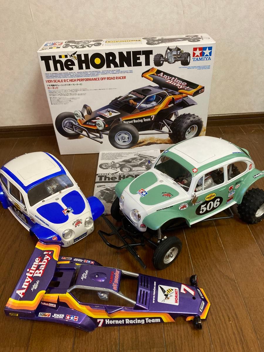 タミヤ ホーネット ワーゲンオフローダー仕様 走行済みブルー 未走行