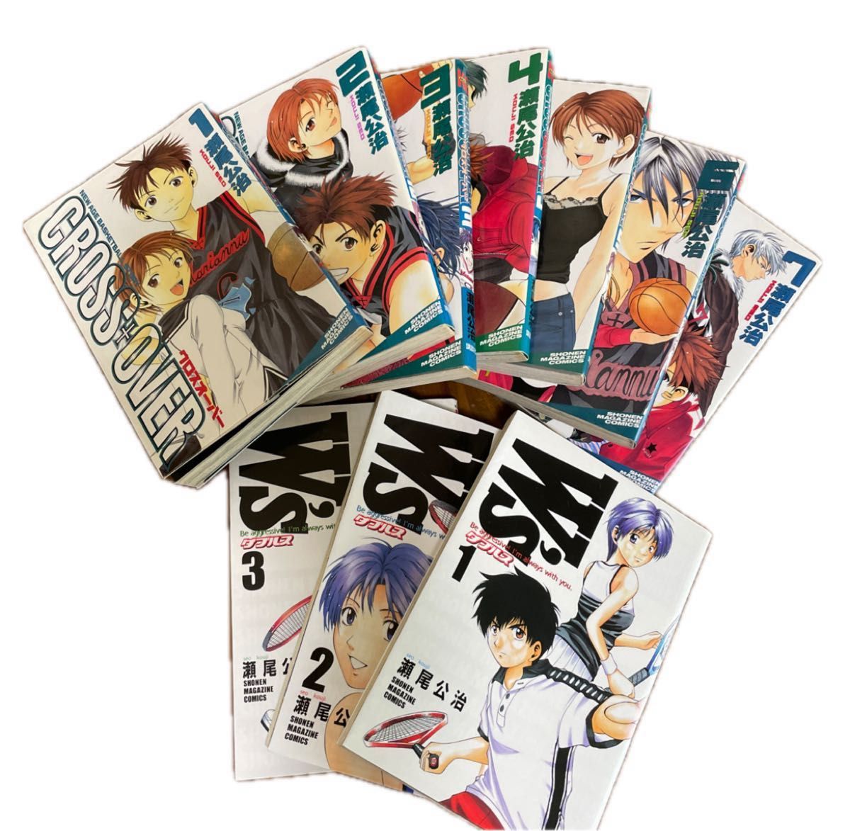 コミック 瀬尾公治 クロスオーバー ダブルス 漫画 全巻セット｜Yahoo