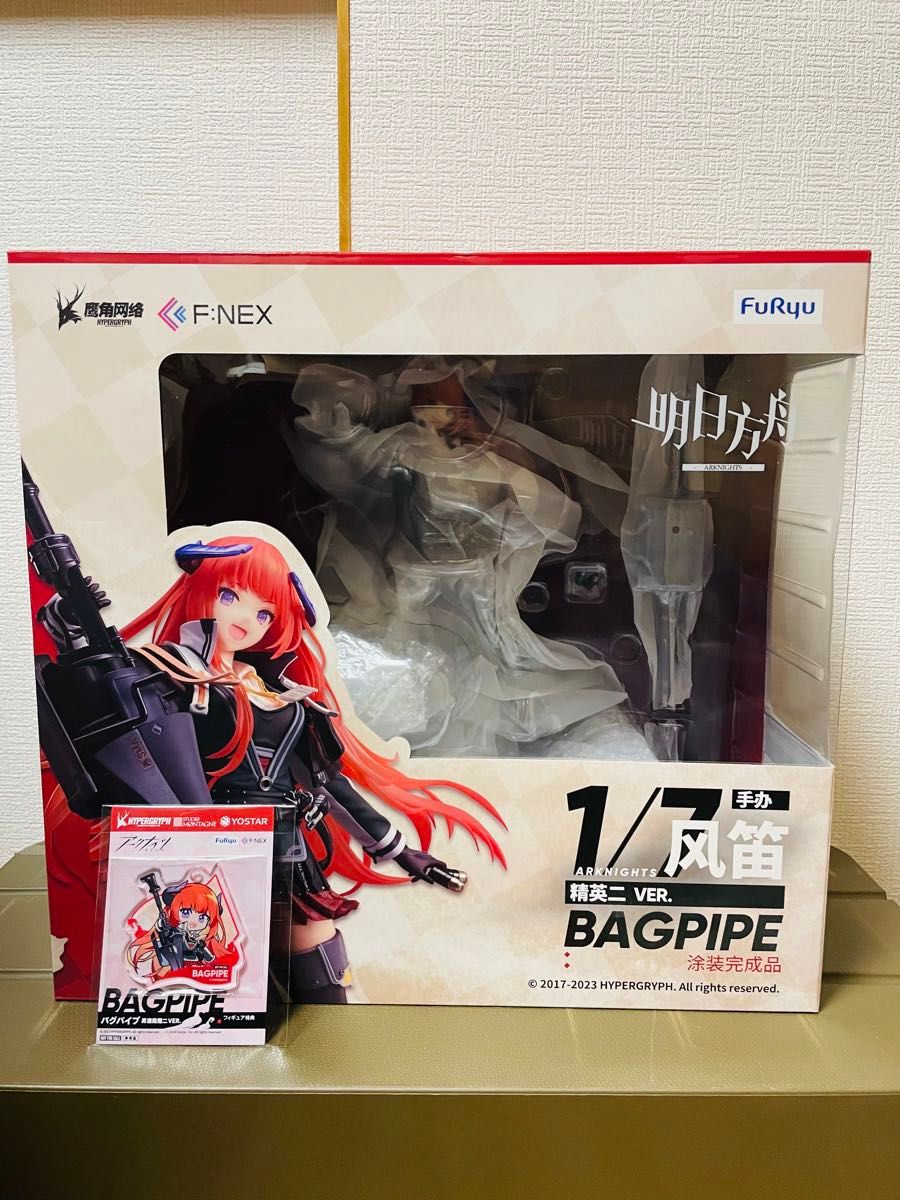 バグパイプ 昇進段階二 1/7 フィギュア アークナイツ フェネクス