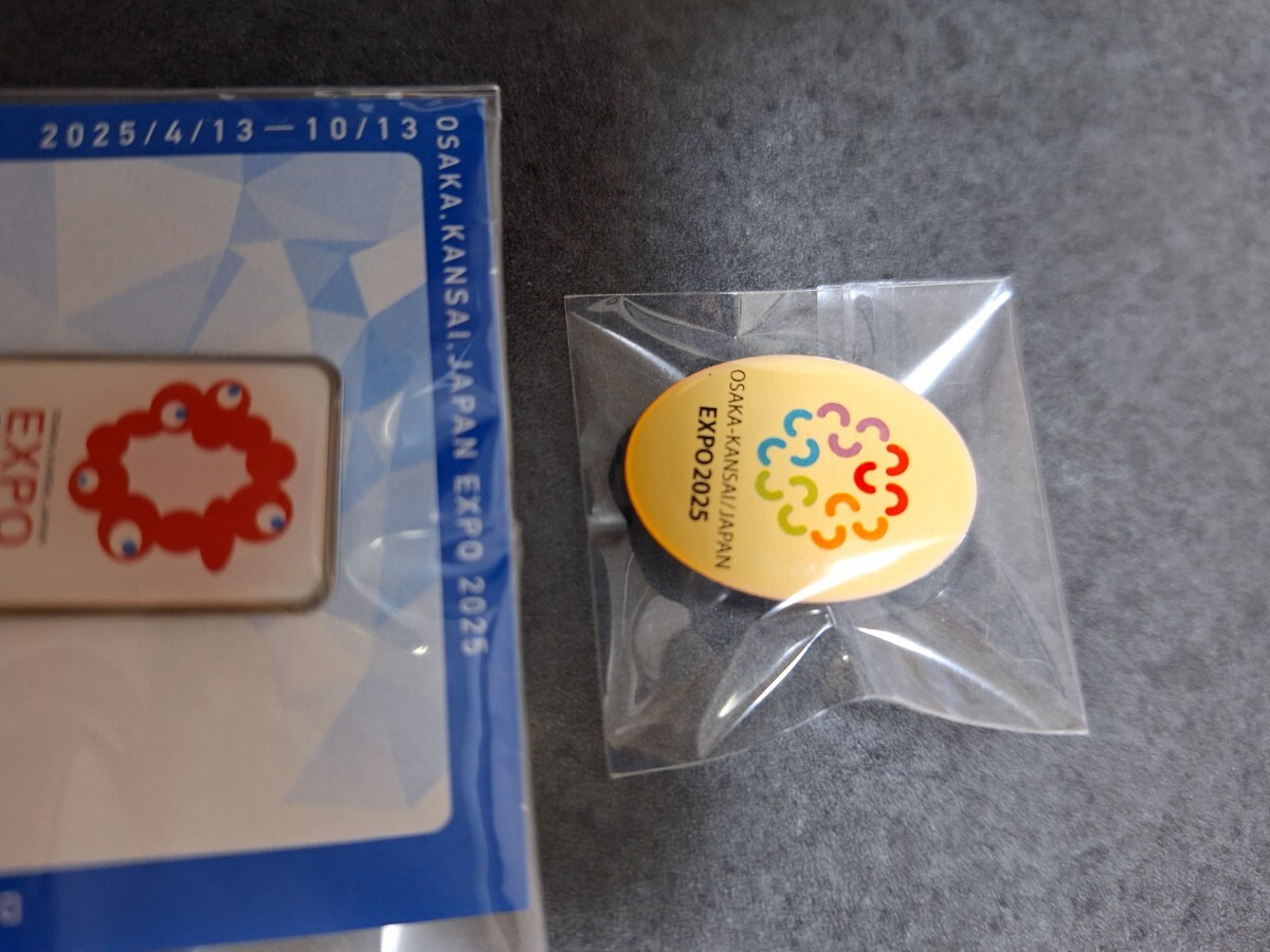 大阪万博 ピンバッジ ピンバッチ EXPO 2025 万国博覧会 ピンズ 未使用