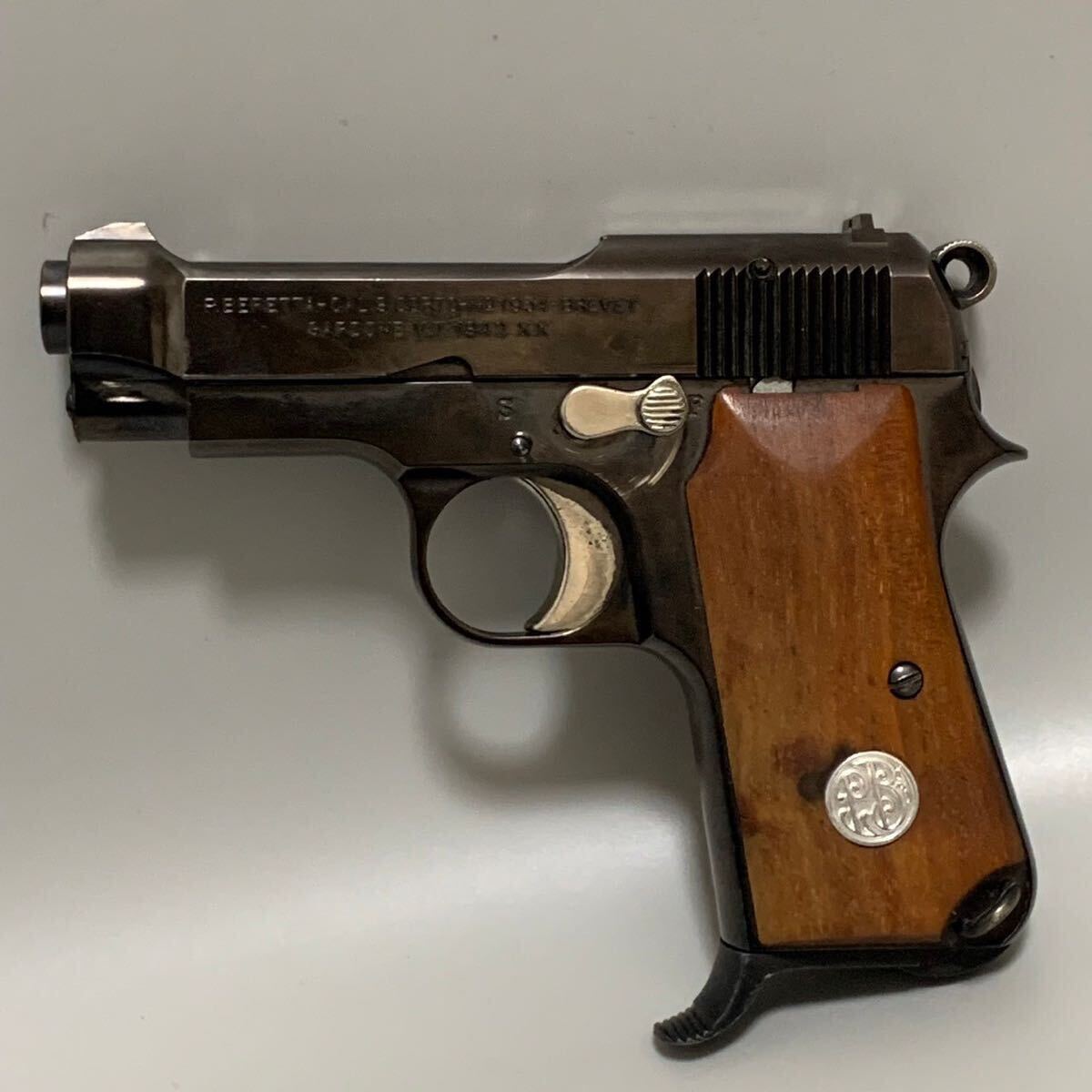 1 jpy rare tanaka Beretta M1934 wooden grip military model present