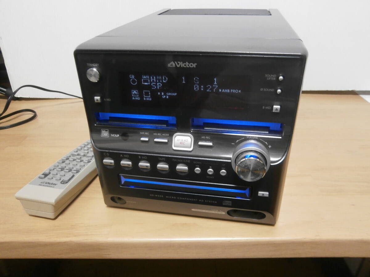 Yahoo!オークション - Victor UX-W500 本体+リモコンのみ