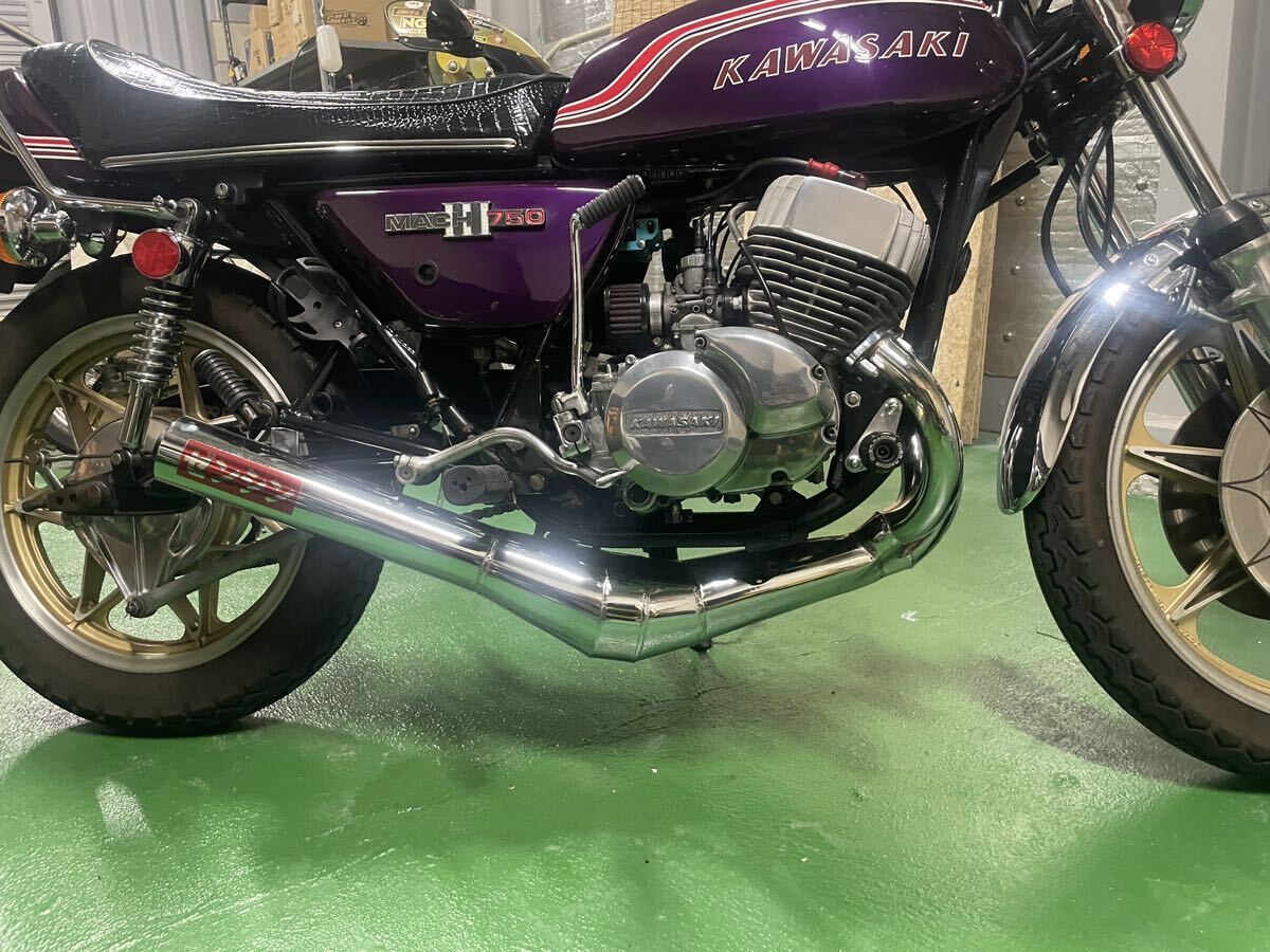 Yahoo!オークション - 750ss H2 マッハ ゼンシン ショートイモ菅 アッ