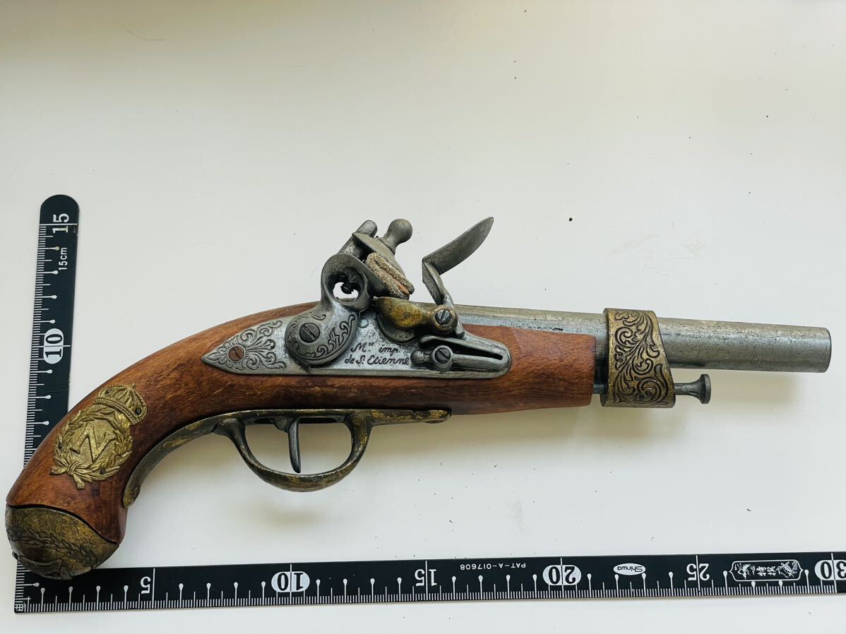 Yahoo!オークション - ナポレオン フリントロックピストル 古式銃 西洋