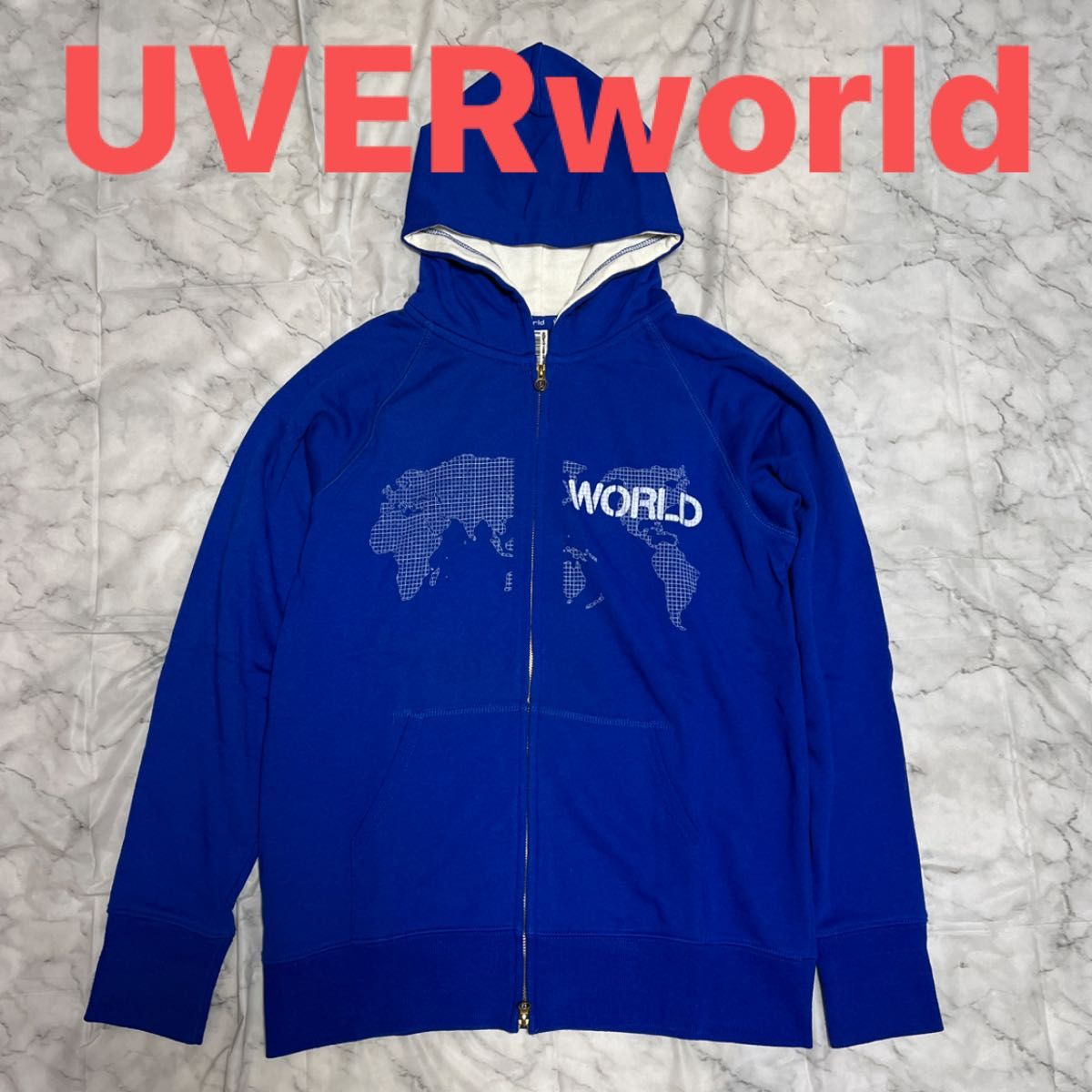 UVERworld ライブグッズ パーカー Lサイズ ジップパーカー ウーバー