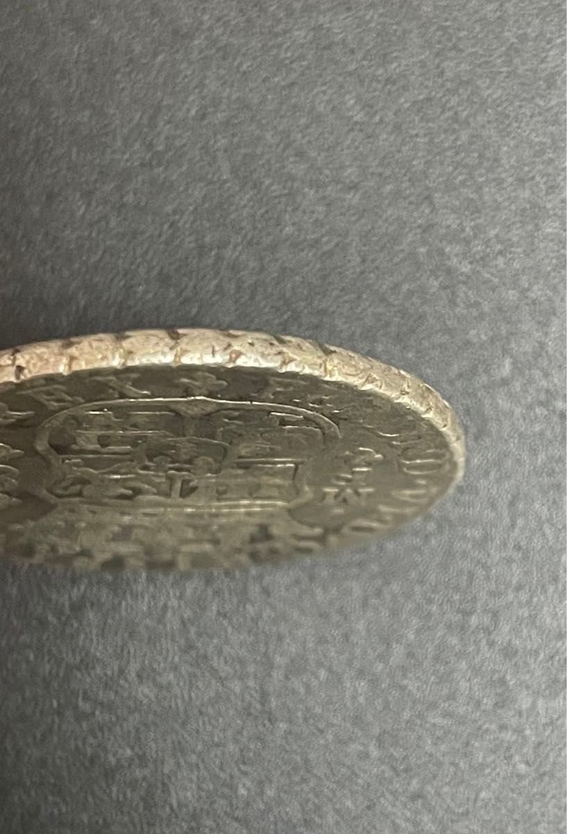 スペイン領 メキシコ 8レアル 銀貨 ピラーダラー 1751年 ピースオブ