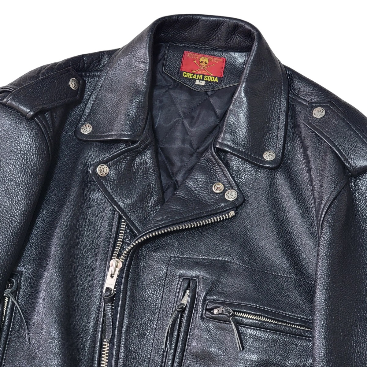 幻の逸品】90'S 金タグ 極美品 クリームソーダ CREAM SODA ダブル