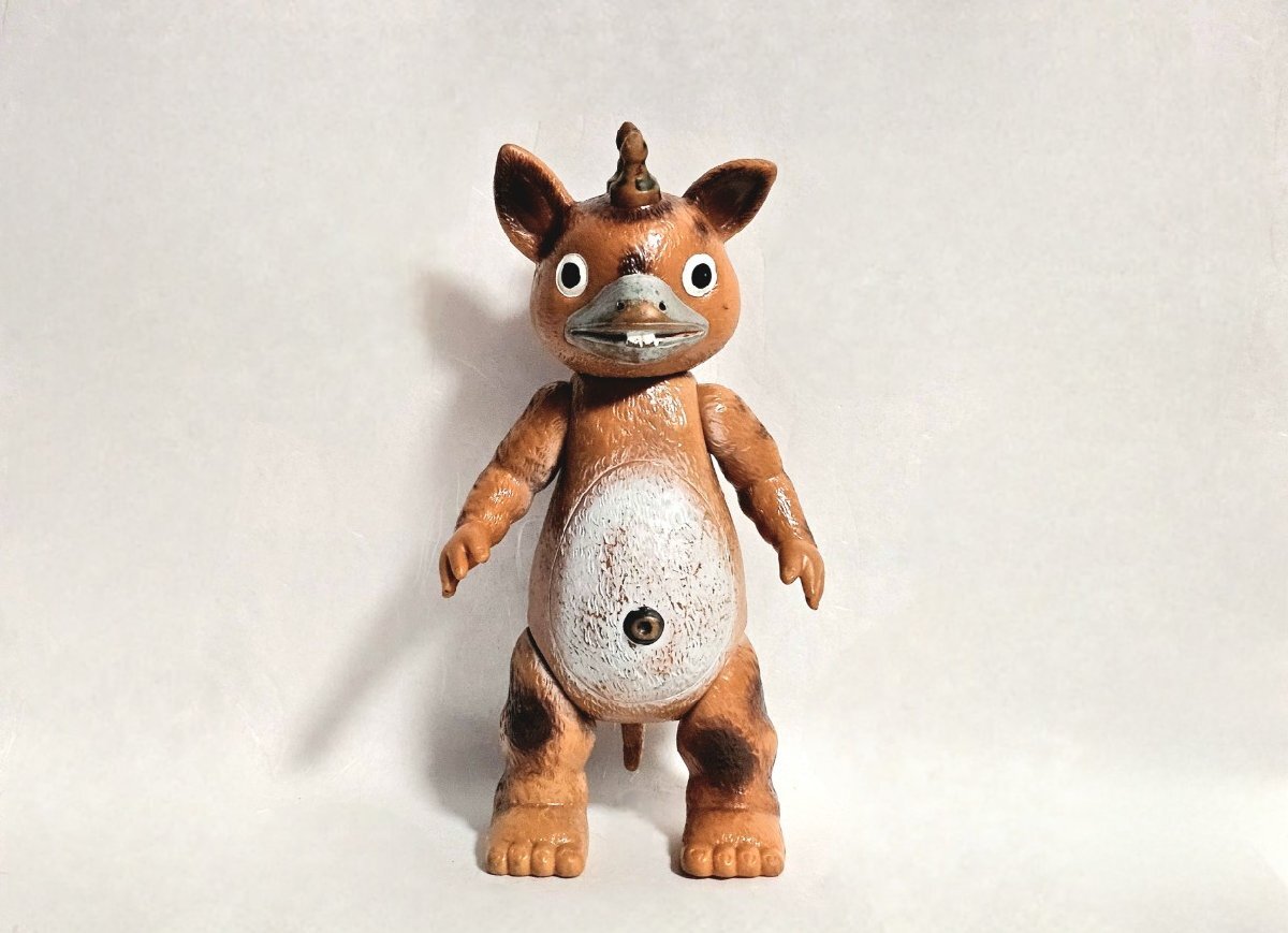 Yahoo!オークション - ヴィンテージ マルサン 怪獣 ブースカ ソフビ