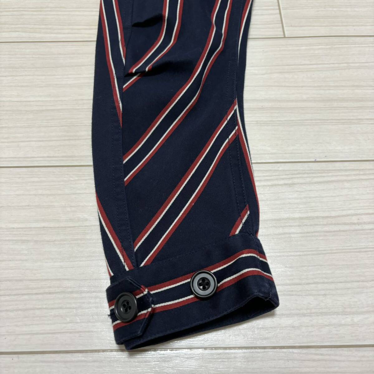 フミヤ着 フレッドペリー レジメンタルストライプ ショート モッズ