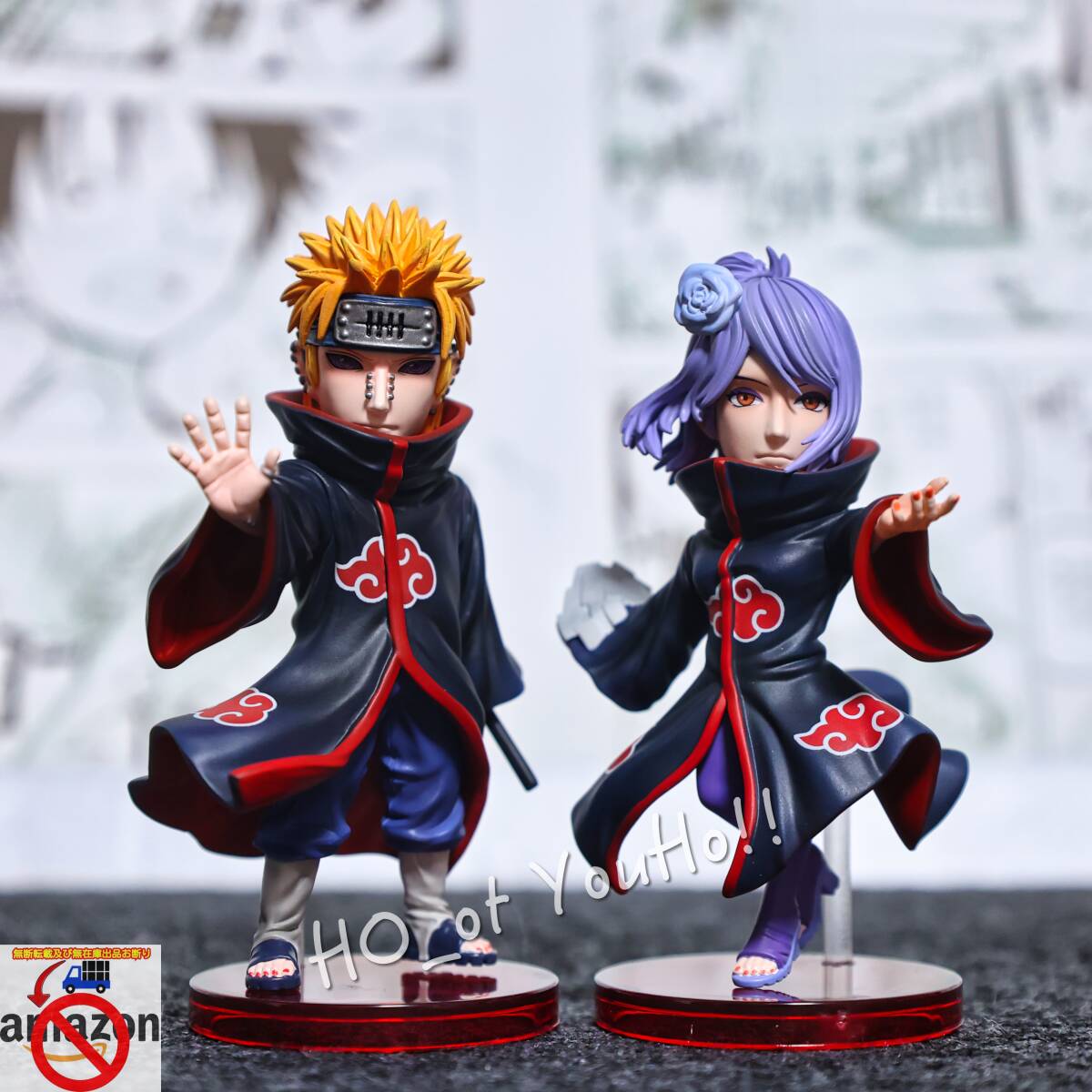 NARUTO-ナルト- 疾風伝 フィギュア 暁 ペイン 小南 うちは・イタチ