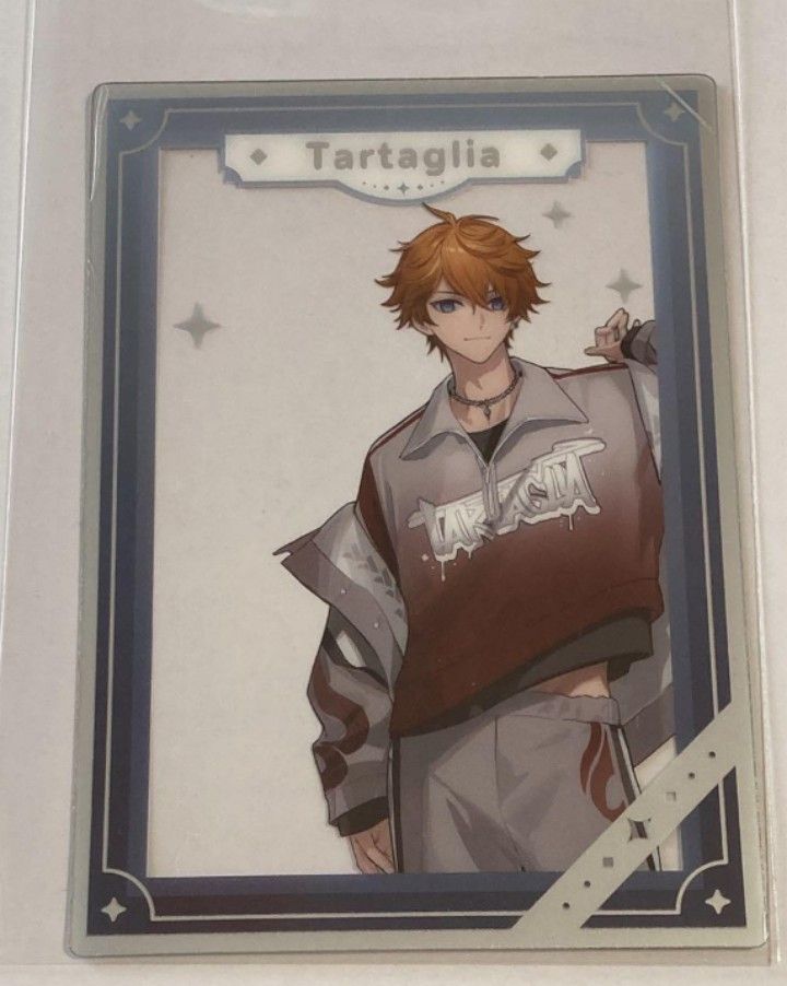 原神 Hoyofair タルタリヤ フォトカード クリアカード ホヨフェア