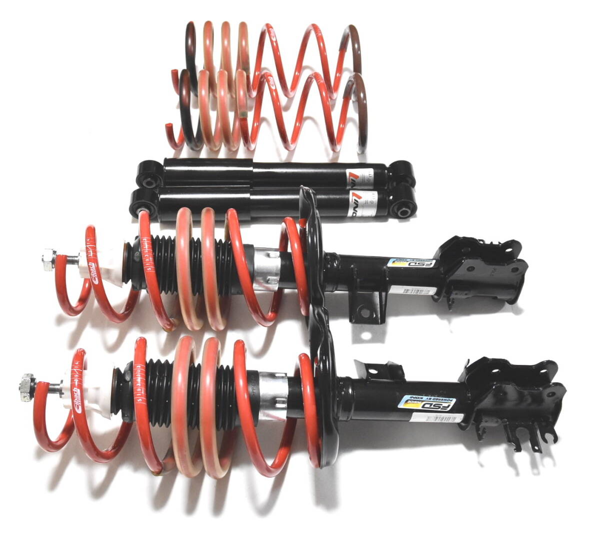 アバルト595 コンペティツィオーネの純正サスペンションです。（KONI