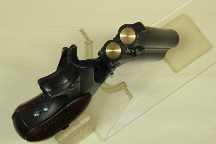 美品HWSハートフォードレミントンダブルデリンジャー木製グリップHW