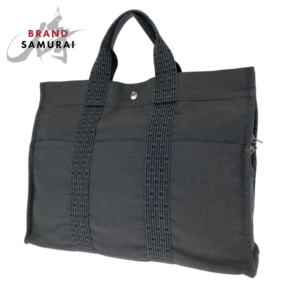 HERMES（エルメス） エールライン トートバッグ（MMサイズ） グレー