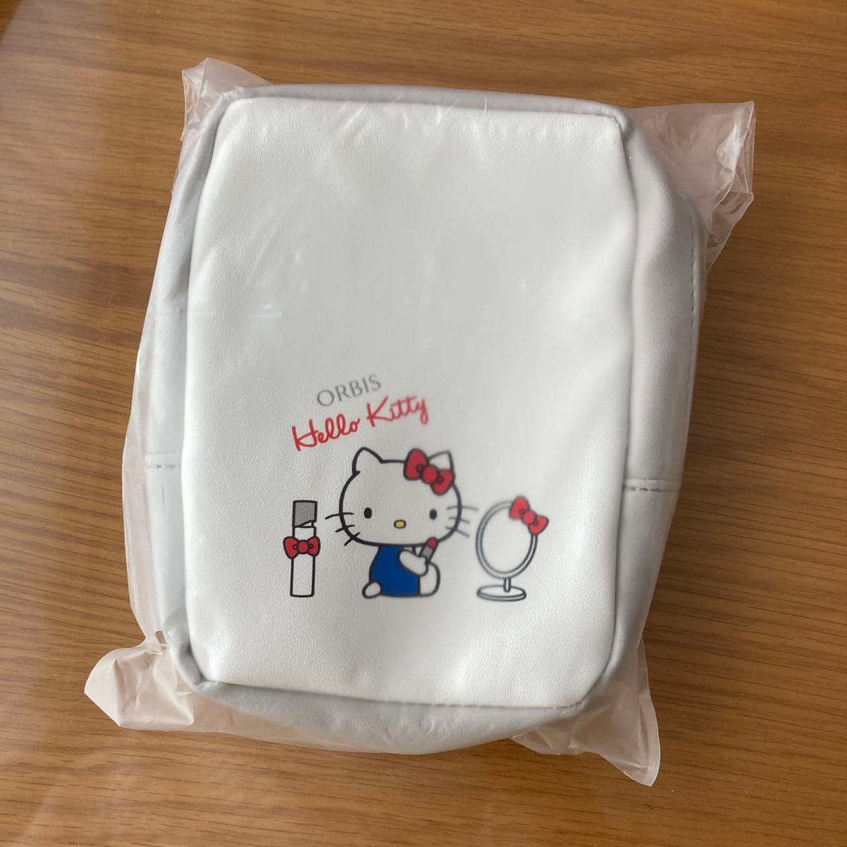 ORBIS ハローキティ 縦型メイクポーチ オルビス コスメ ポーチ HELLO