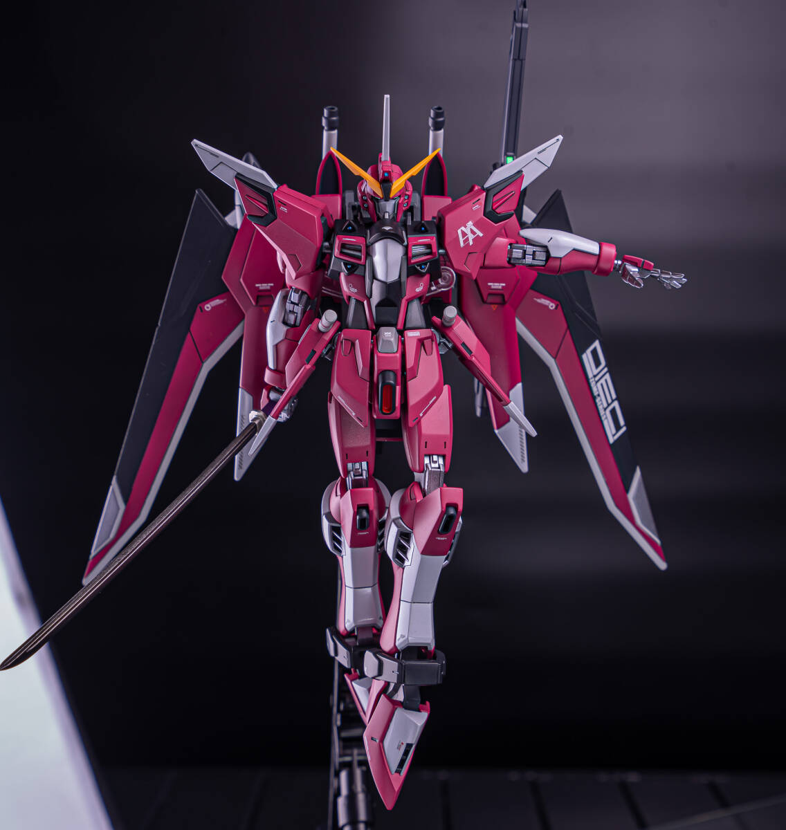 Yahoo!オークション - HGイモータルジャスティスガンダム オリジナルミ