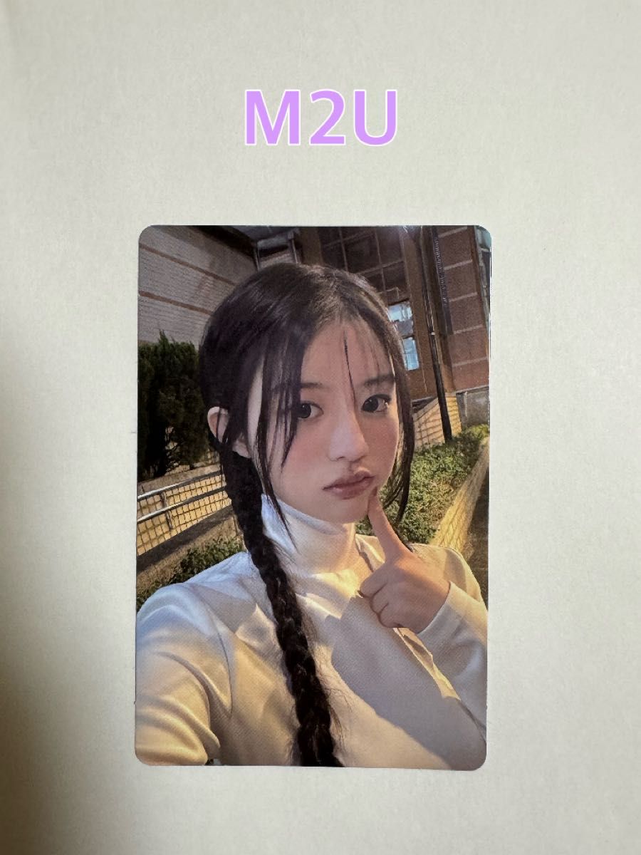 ILLIT SUPER REAL ME m2u サイン会 ミンジュ トレカ｜Yahoo!フリマ（旧