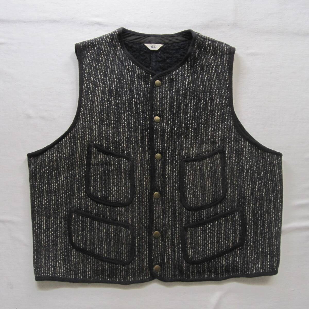 ビンテージ 50s ブラウンズ ビーチベスト (44)/ ストライプ