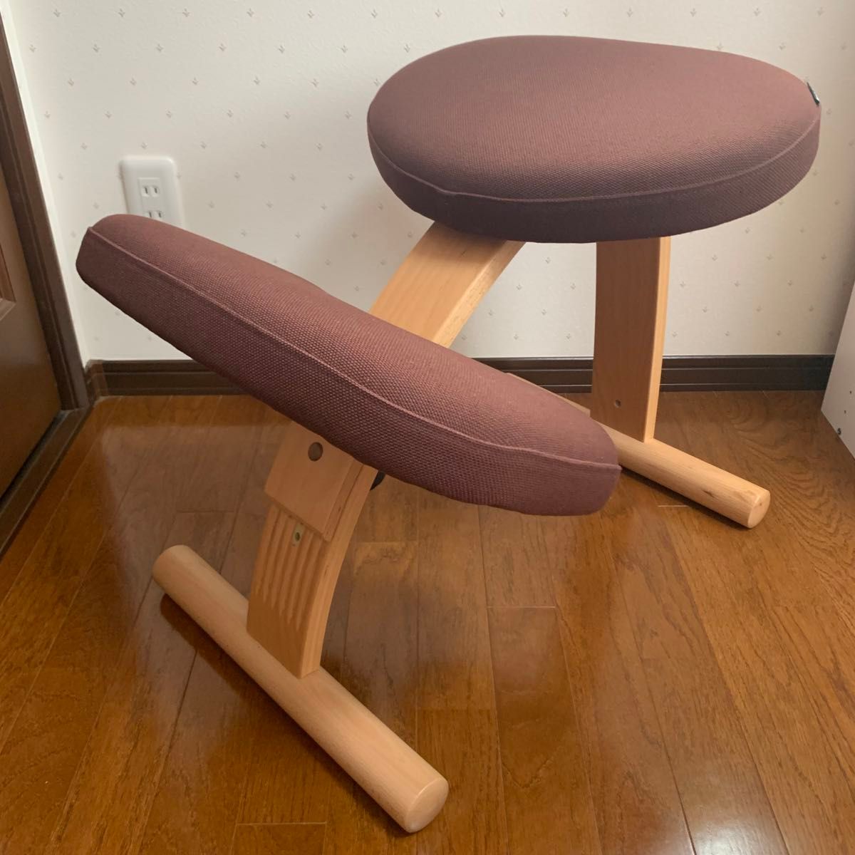 美品】バランスラボ バランスチェア バランスイージー ブラウン