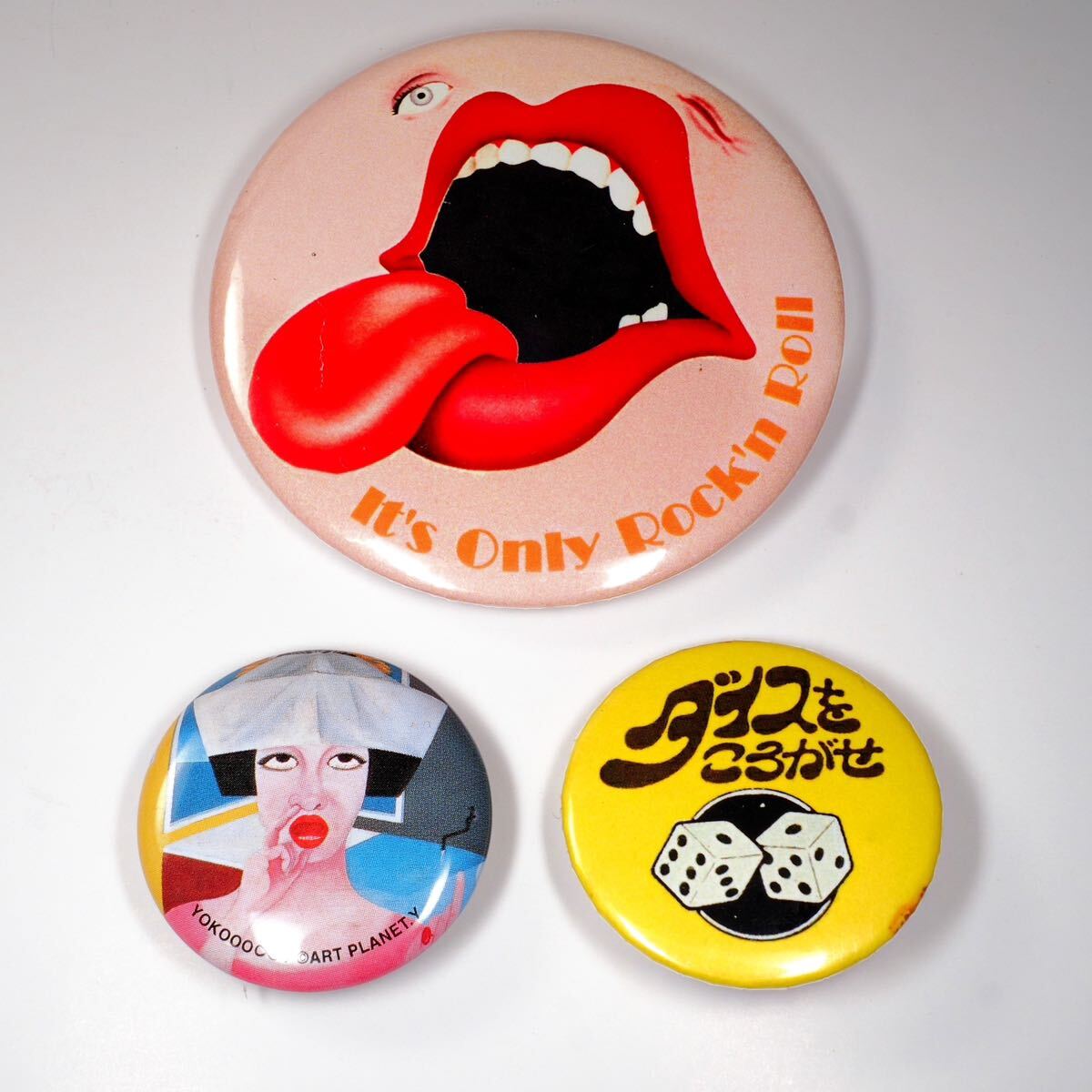 Yahoo!オークション - 缶バッチ Rolling Stones ローリングストーンズ