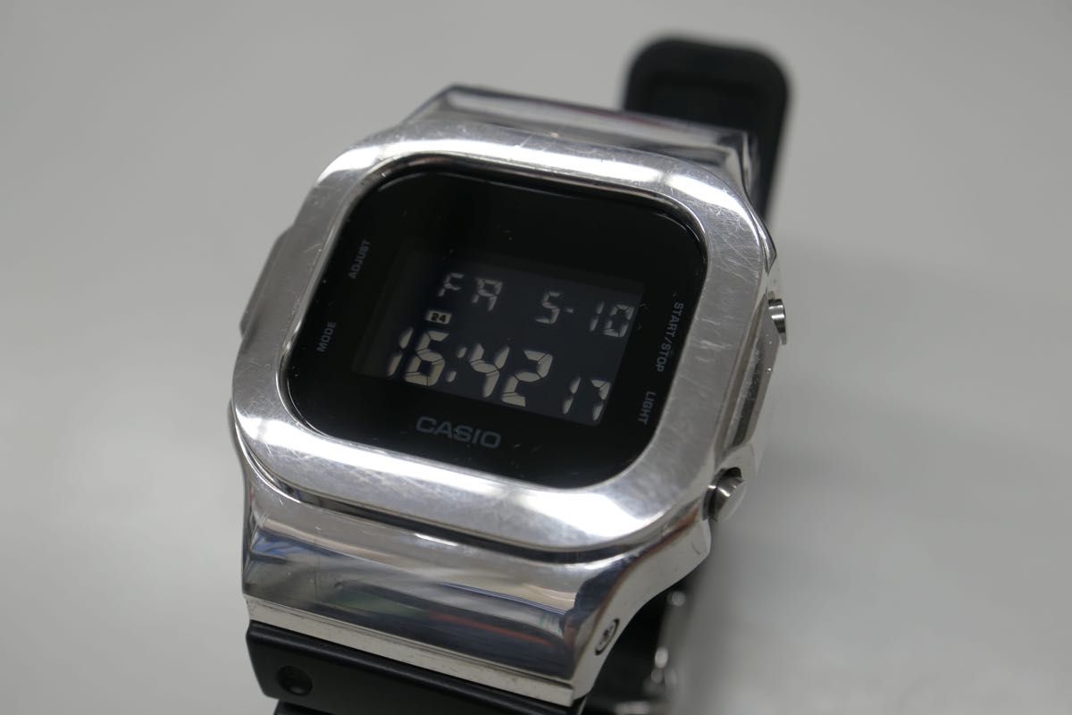 DAMUE 5600 Silver ダミュー G-SHOCK メタルベゼル｜Yahoo!フリマ（旧