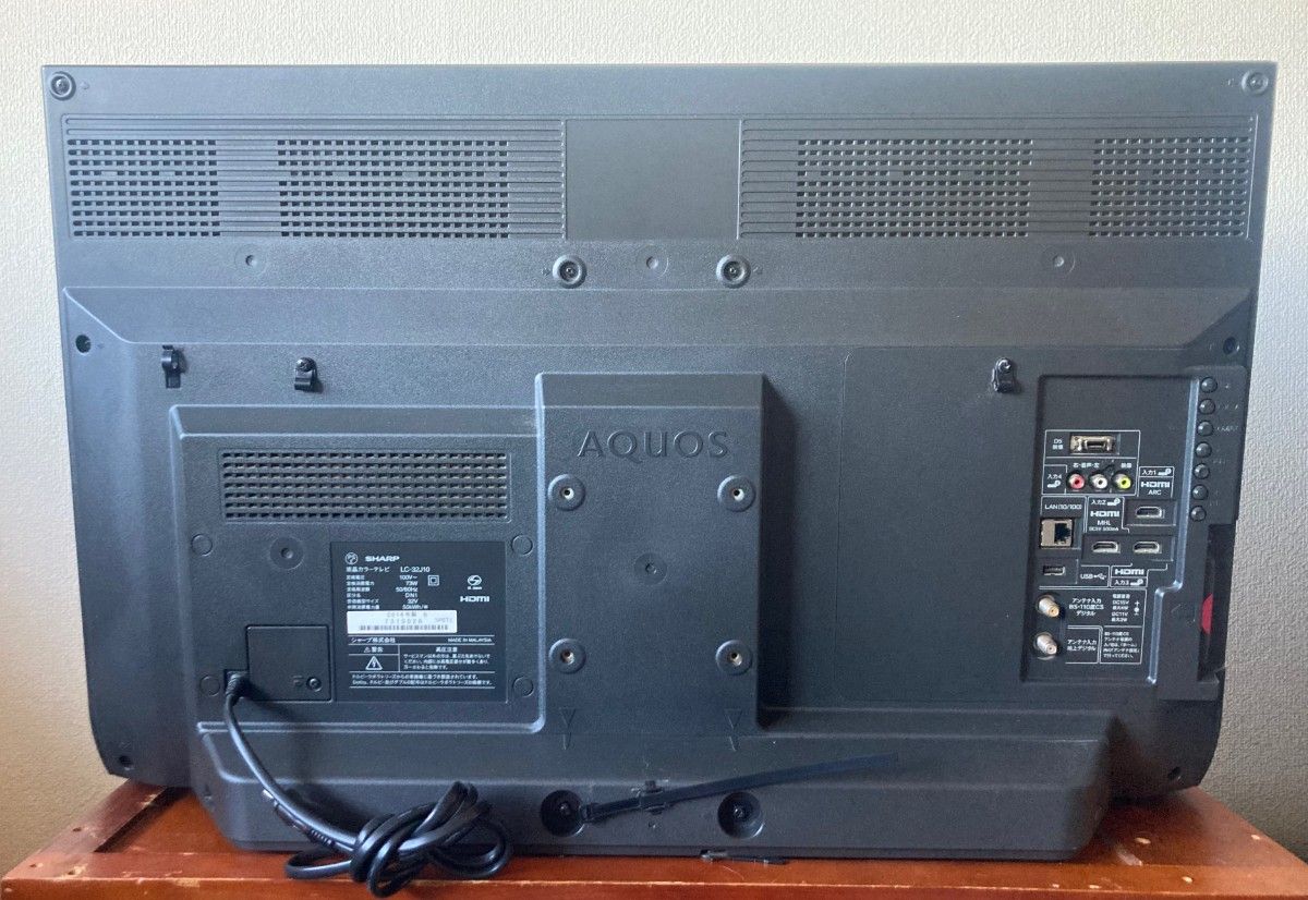 SHARP AQUOS 液晶テレビ 32型 LC-32J10 2014年製｜Yahoo!フリマ（旧