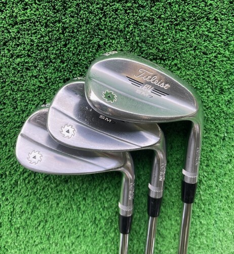 Titleist ボーケイ SM7 3本セット 50/54/58 モーダス120