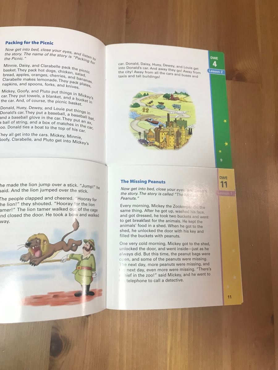 DWE ディズニー英語システム Bedtime Reviews 1 2 ベッドタイム