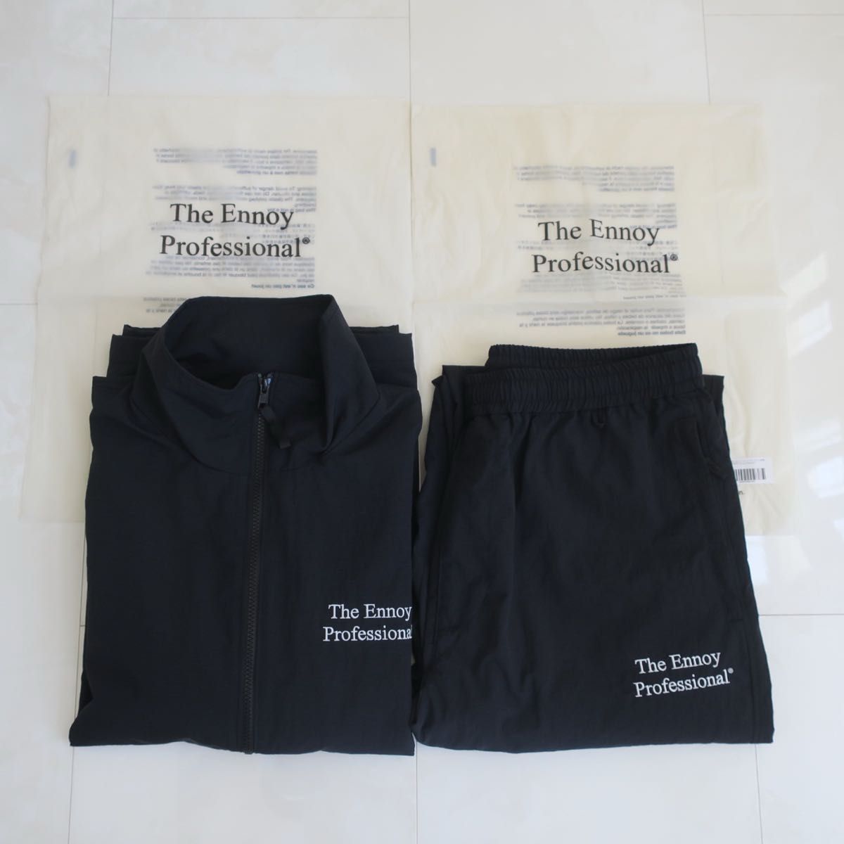 The Ennoy Professional ENNOY NYLON TRACK SUIT シャカシャカ 2024