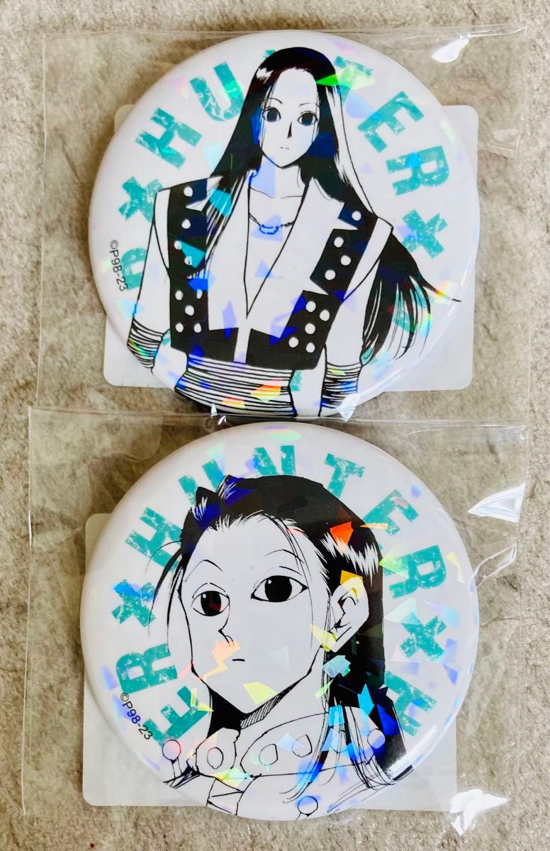 HUNTER×HUNTER オールスター缶バッジ イルミ ヨークシンシティ