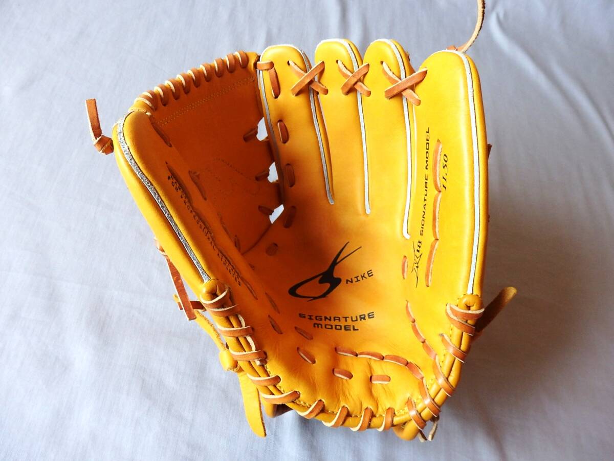 NIKE 松坂大輔モデル 軟式/グローブ 11 5inch/YELLOW プロ野球/NPB