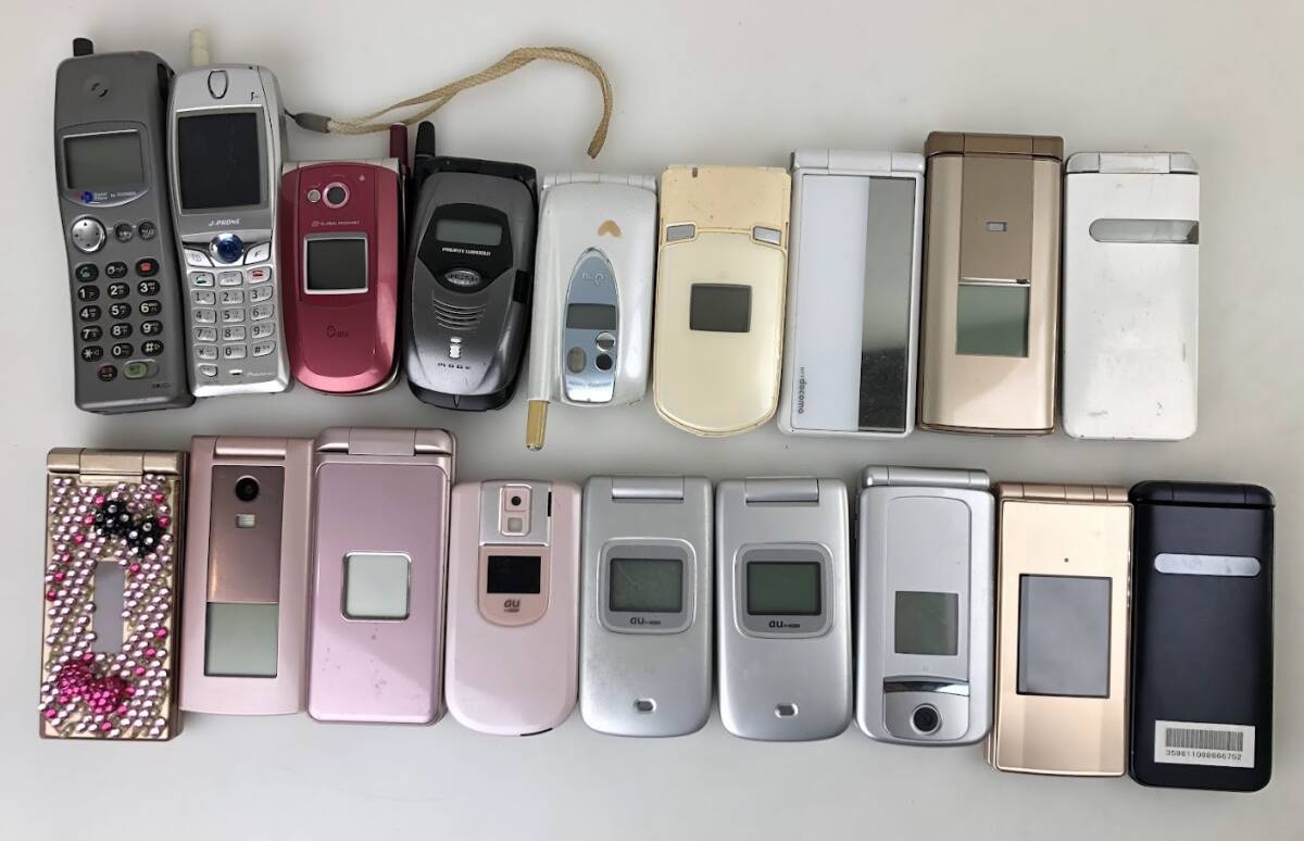 Yahoo!オークション - 未選別 ジャンク品 部品取り 携帯電話 おまとめ