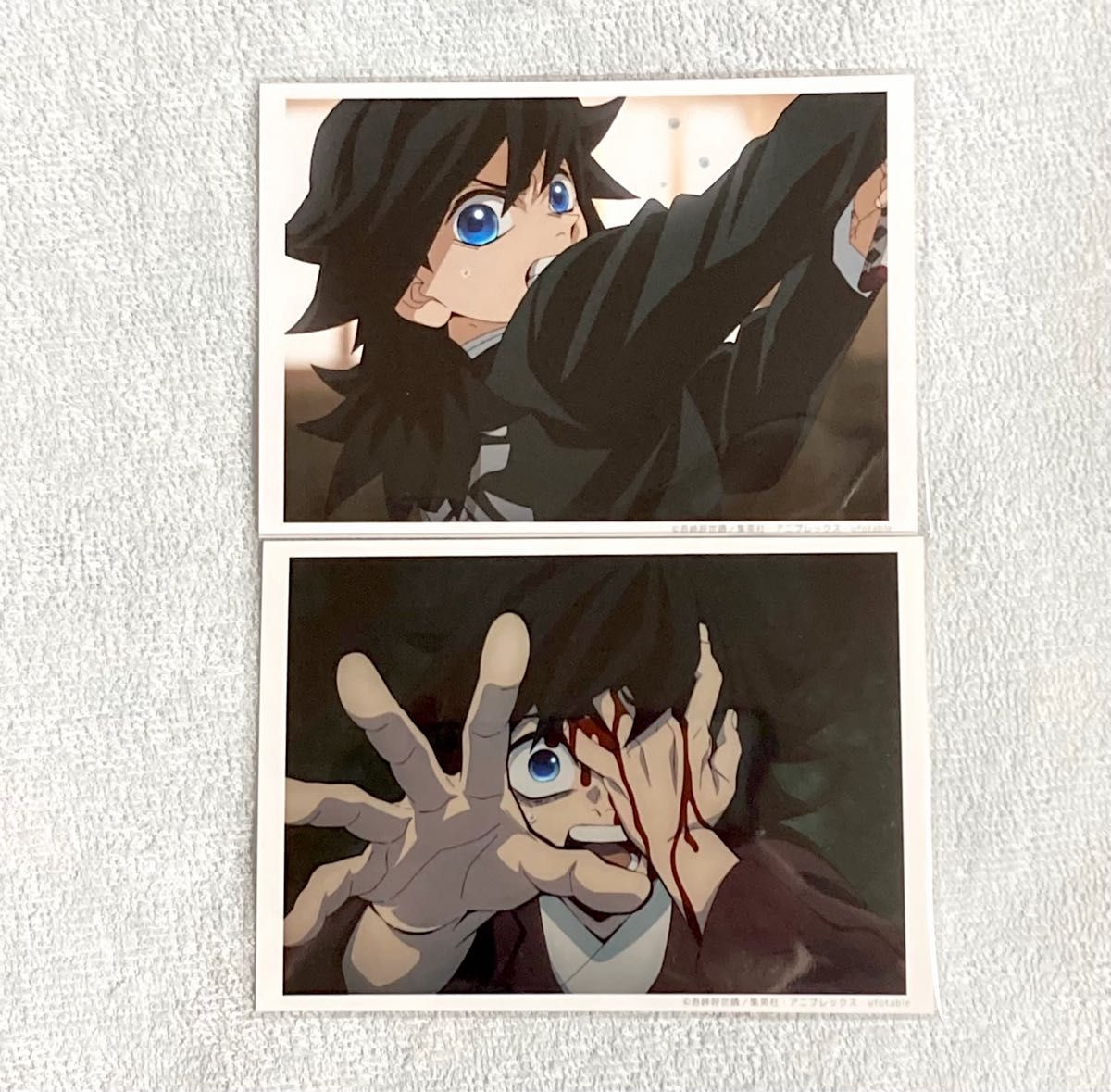 鬼滅の刃 柱稽古編 第二話 場面写ランダム ブロマイド くじ 7枚 冨岡