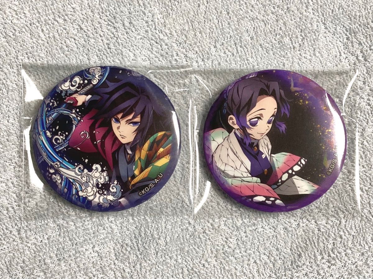 鬼滅の刃 冨岡義勇 胡蝶しのぶ 全集中展 クリアファイル ランダム 缶