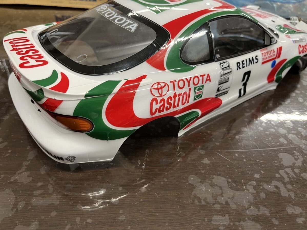 1/10トヨタ セリカ GT-FOUR 塩ビステッカー カストロール ラリーカー