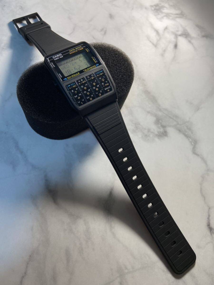 90's Vintage 未使用品 CASIO DATABANK DBC-62 豆球ライト 新品電池