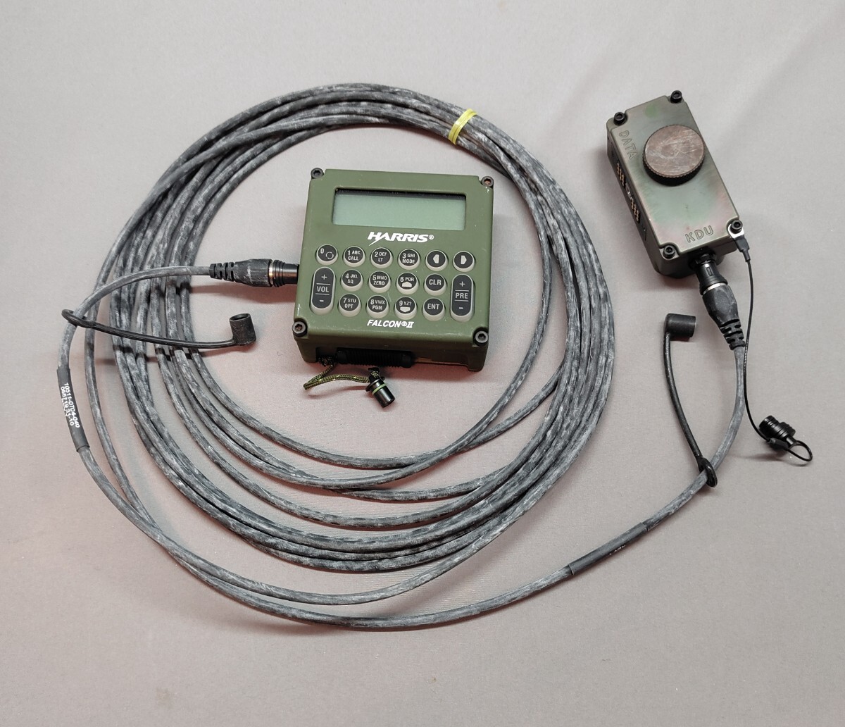 米軍 実物 HARRIS REMOTE CONTROL UNIT 送料無料 ② 米軍 実物 HARRIS