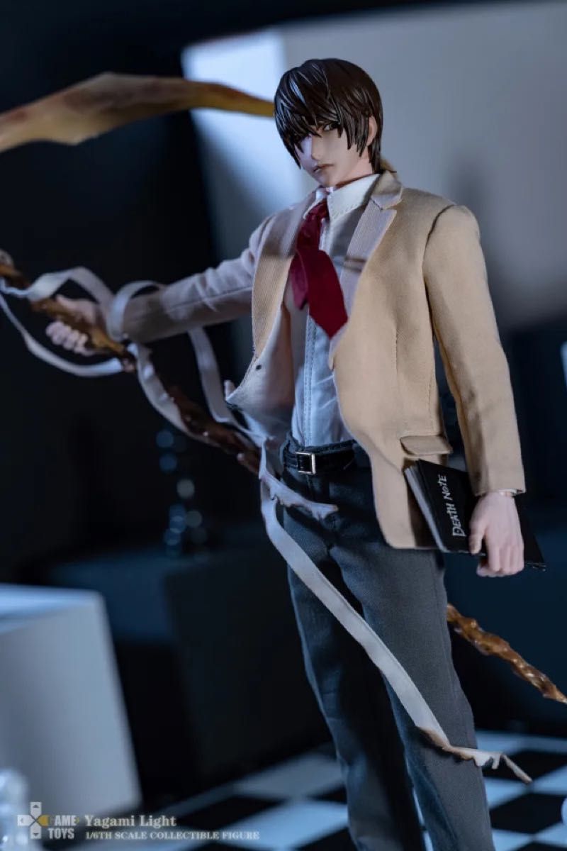 GAMETOYS GT-007 008 デスノート夜神月 Lエル2体セット特典付 (普通素