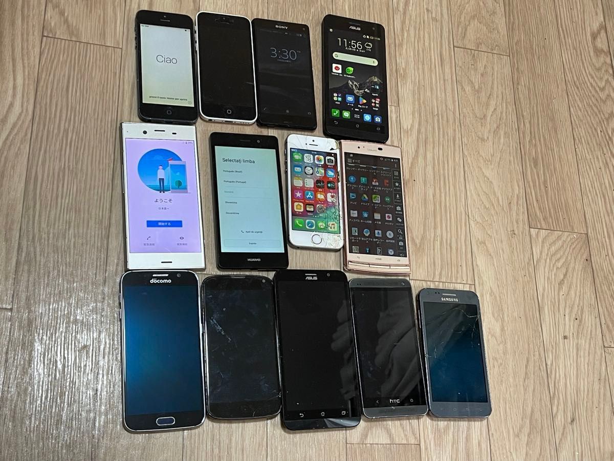 ジャンク スマホ まとめ セット 動作未確認14 台｜Yahoo!フリマ（旧