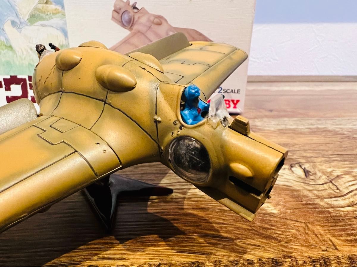 風の谷のナウシカ ガンシップ プラモデル 完成品 1/72 ツクバホビー