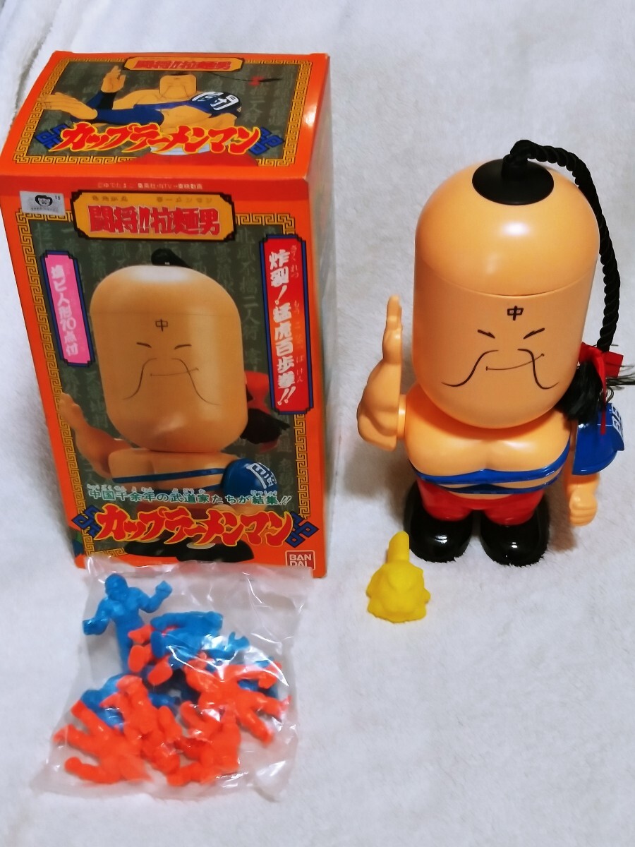 新品未使用 闘将 拉面男 カップラーメンマン キン肉マン キン消し