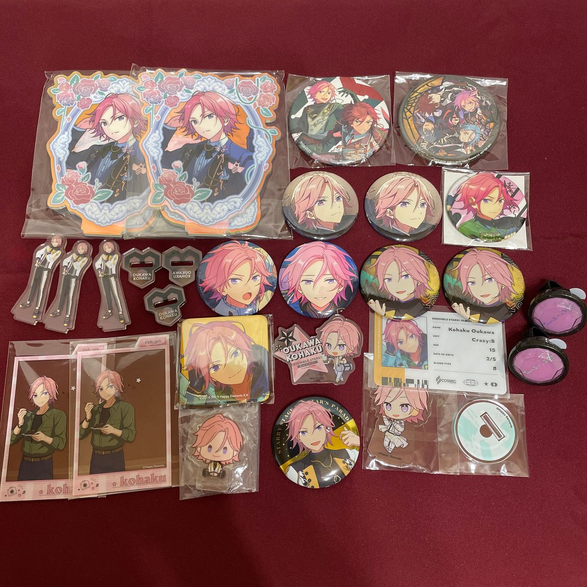 あんスタ 桜河こはくセット 缶バッジ グッズ｜Yahoo!フリマ（旧PayPay