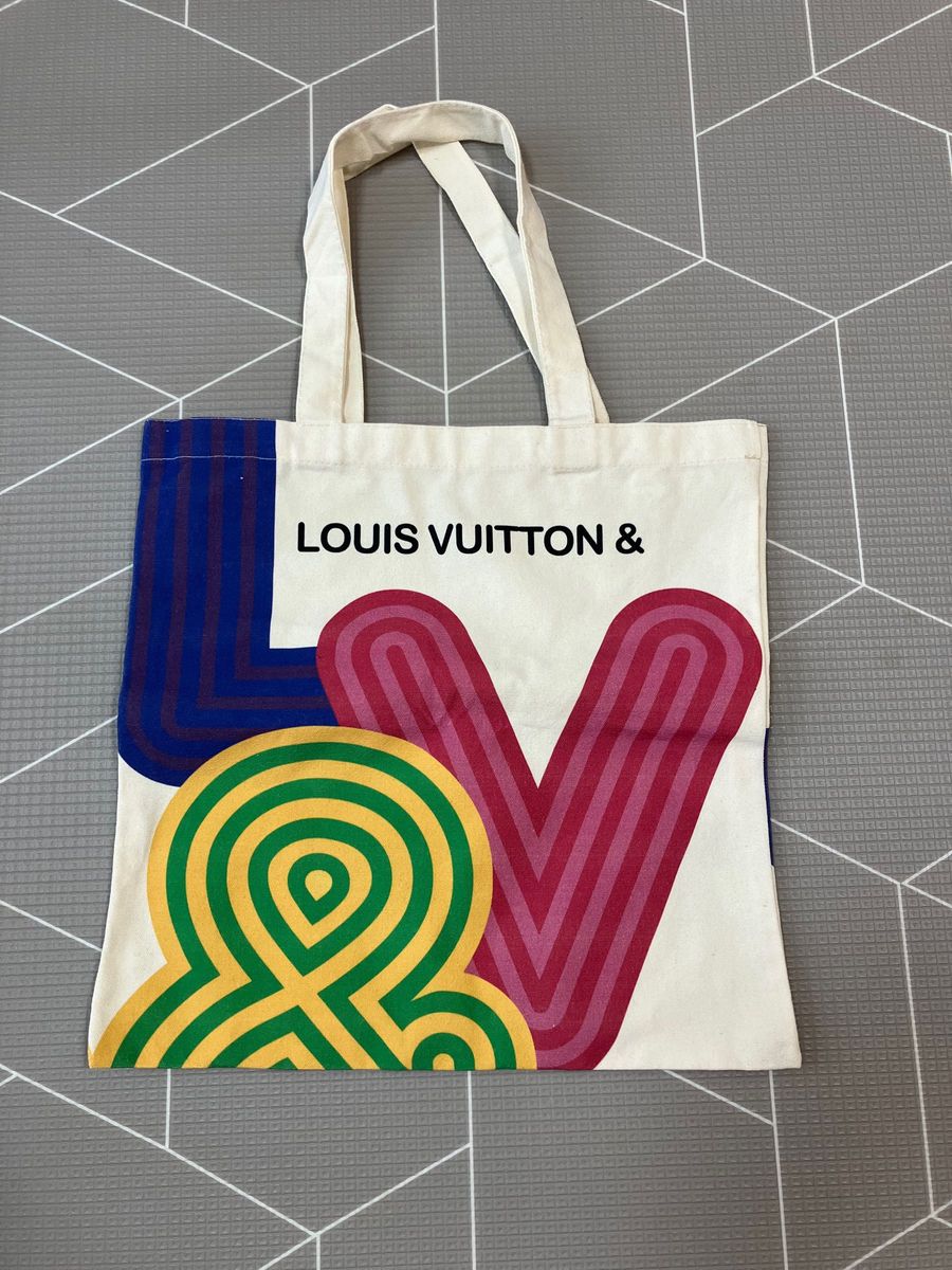 非売品 ルイヴィトンLOUISVUITTON 展示会限定 エコバッグ トートバッグ