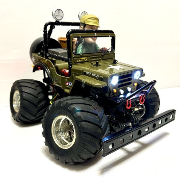 Yahoo!オークション - タミヤ WR-02 ワイルドウイリー2 ロンホイ仕様